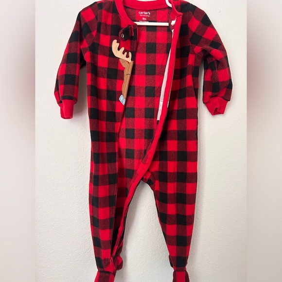 Just One You Carter’s Plaid Zip Up - Picture 4 of 6